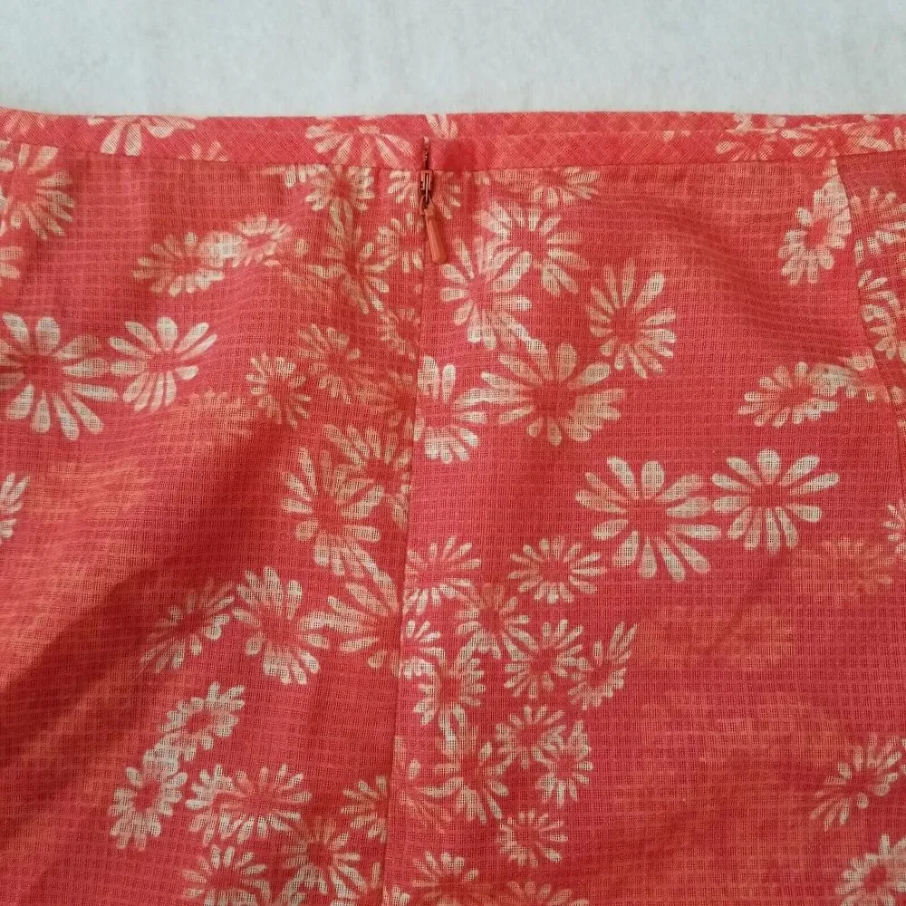 Banana Republic Floral Print pencil skirt  - Size 14